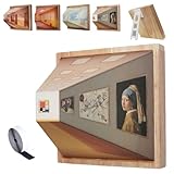 Vibinz 3D Naked Eye Visual Night Light, Three Dimensional Visual Effect LED Lights, Three Color Light Effect Adjustment, Classic Art Work Design, Broadened My Horizons