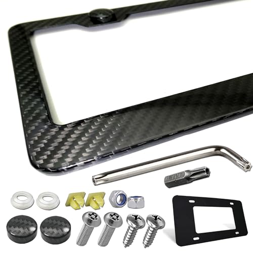 Marco para placa de fibra de carbono ZXFOOG: el accesorio ideal para tu coche deportivo