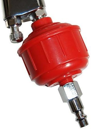 TCP Global (2-Pack Disposable Mini Air/Water Filters Only Standard 1/4" Threads, Fits Most Spray Guns and Air Tools
