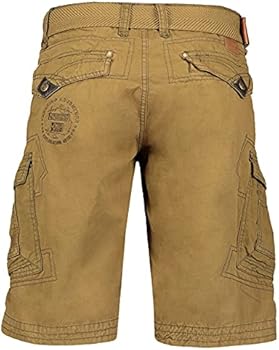 Heren Korte Broek Zakken Geographical Norway Beige Pantheon