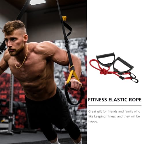 Garneck 1 par de corda de passo para puxar suprimentos de exercício doméstico equipamentos de resist