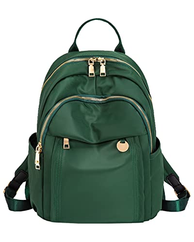 Petit Sac a Main porté Dos pour Femme Sacoche léger élégant Sac a Dos Mode Sac à Dos Loisir Sac a Dos de Voyage pour Dames Backpack Bag Vert Cover