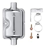 Diesel Heater Muffler,Exhaust Pipe Silencer Kit,Car Silencer Clamps Bracket for Car Parking Air...