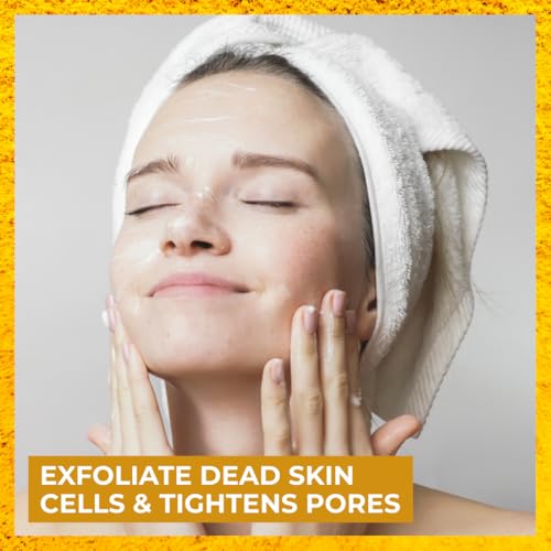 Image of Natural Face Pack Powder for Glowing Skin | Herbal Face Mask Powder for Deep Cleansing, Skin Brightening & Healthy Looking Skin (Ubtan Powder)