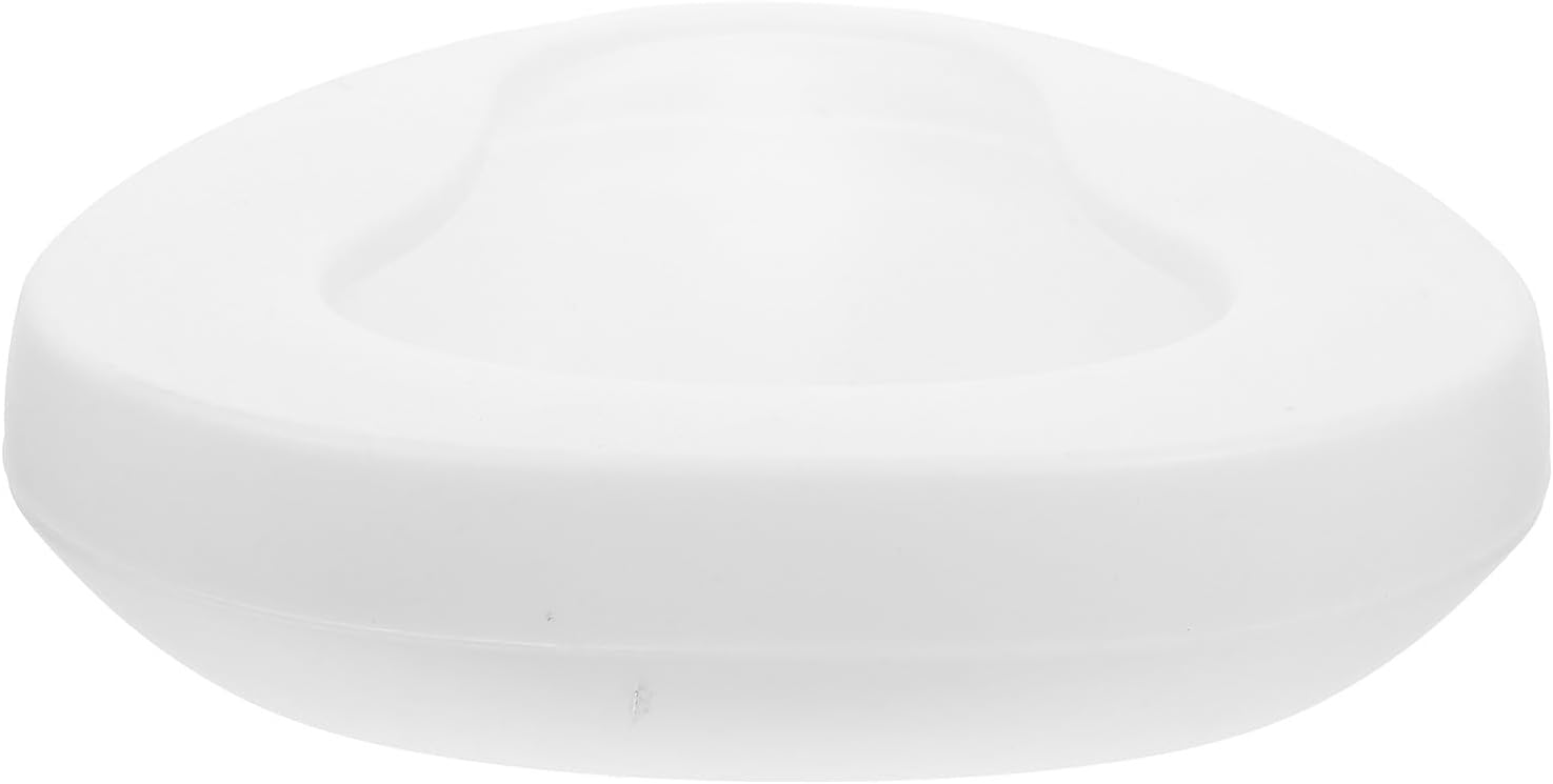 Elderly Bed Pan and Portable Urinal for Men and Women, White Bedridden Patient Care Toilet, Home Bedside Bedpan for Adults, Sanitary Care Accessory