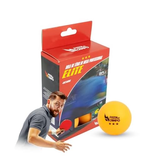 Bola tênis de mesa ping pong 3 estrelas Pista e Campo - 6un