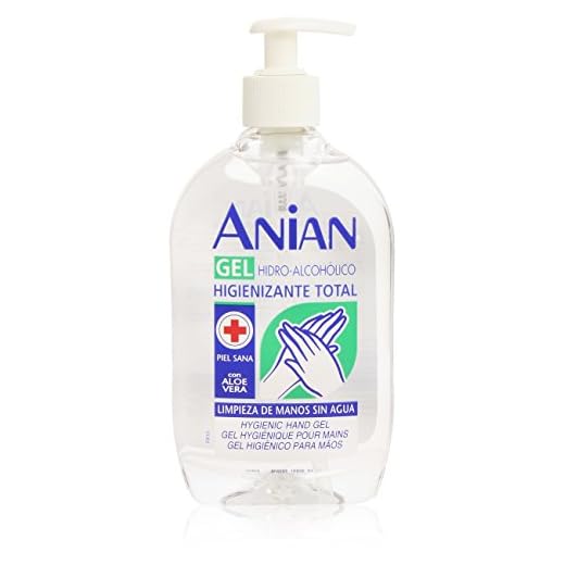 Anian - Hidro-Alcohólico Gel de Manos, 500 ml