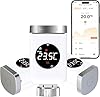 SALCAR Smart Home Heizkörperthermostat TRV801W 3er Set WiFi Thermostat kompatibel mit Amazon Alexa & Google Assistant Programmierbar Tuya Heizungsthermostat, kein Gateway Erforderlich