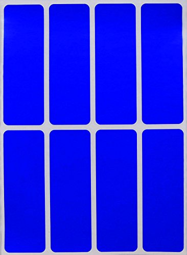 Royal Green Rectangular Stickers Color Coded Write On Labels For Organizing, Moving, & Mailing, 3X1 Inch Stickers To Write On Labels & Tags For Home, Office, And School Projects, 120-Pack (Blue) #TOP3