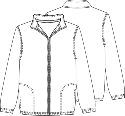 Image of Classroom Uniforms Kid's Polar Fleece Jacket Outerwear, dark navy, 3T