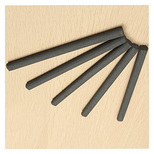 Tige de ferrite 10 x 100 mm – Barre ondulée moyenne de 10 mm de diamètre 5100/140/160/200 mm Idéal pour les applications électroniques magnétiques d'antenne – 1 pièce