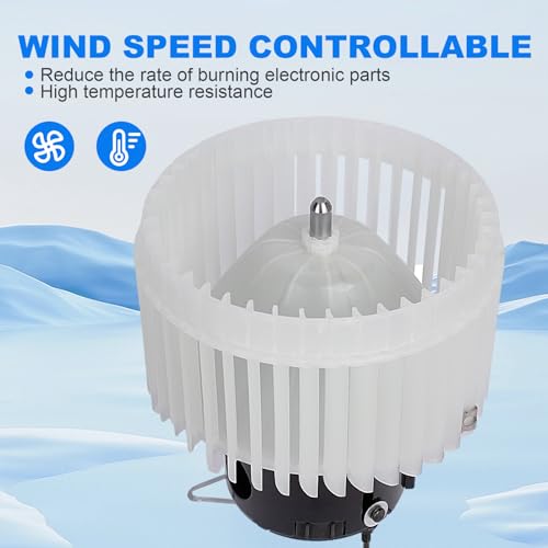Image of 25776197 HVAC Heater Blower Motor Assembly Compatible with Chevrolet 2005-2010 Cobalt, for 2006-2011 HHR, for Pontiac 2007-2009 G5, for Pursuit 2005-2006, for Saturn 2003-2007 Ion
