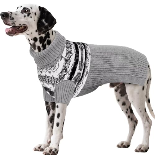 IECOii Maglione per cani extra large, XXXXL, maglione per cani