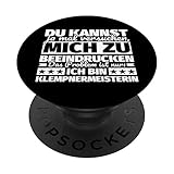 Klempnermeisterin lustig PopSockets mit austauschbarem PopGrip