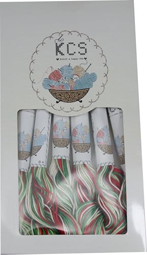 Image of KCS Big skeins of 25 Meters Size 25 Color Variegated Cross Stitch Stranded Threads,6 skeins,4520
