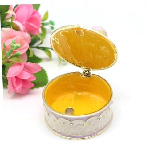 Boîte à bijoux contre les pertes de bagues : coffret de rangement compact - 5