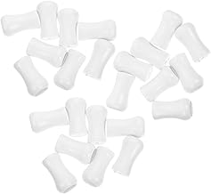 Hoement 24 Pçs Cortina De Bambu Pingente Cortina Branca Persianas Brancas Janelas Domésticas Janela Persiana Cabo Puxadores Persianas Substituição Cabo Persianas Verticais Para Janelas