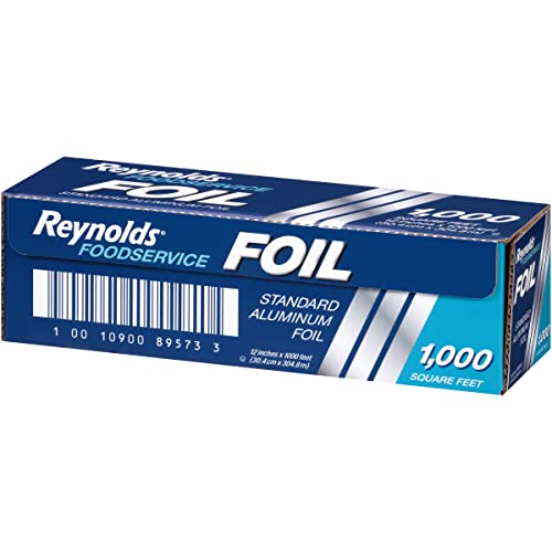 Reynolds Foodservice Aluminiumfolie, hochwertige Gastronomiefolie, 1 Rolle, 30,4 cm x 304,8 m