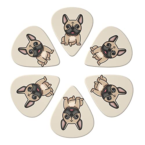 ASDTEHCY Lot de 6 médiators en celluloïd, pour guitare acoustique, électrique, basse ou ukulélé - Les Beatles, Paul McCartney, John Lennon, RIngo Starr, George Harrison ASDTEHCY Lot de 6 médiators en celluloïd, pour guitare acoustique, électrique, basse ou ukulélé – Image 3