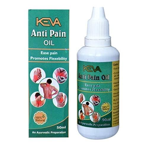 KEVA Anti Pain oil | 100% Natural and Ayurvedic Preparation Product with Ease Pain Promotes Flexebility - 50 ml (Pack of 4)-picture-31
