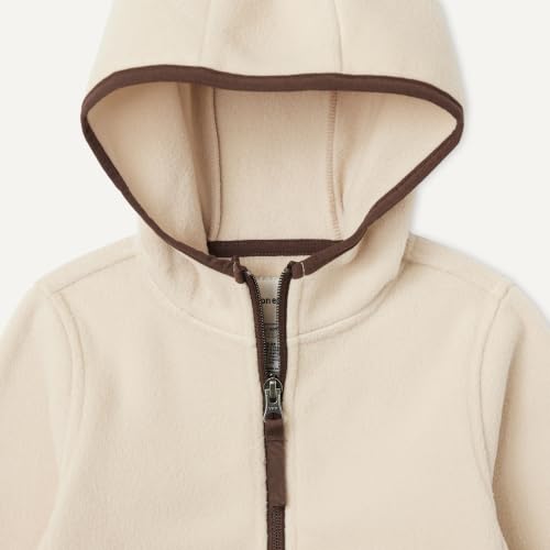 Image of Amazon Essentials Boys and Toddlers' Polar Fleece Full-Zip Hooded Long Sleeve Insulated Coat Jacket
