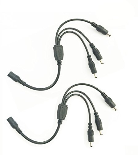 Amazon.co.jp: LitaElek DC電源ケーブル 3分岐ケーブル 外径5.5mm 内径