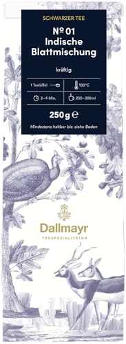 Dallmayr Schwarztee - Nr. 1 Indische Blattmischung, 1er Pack (1 x 250 g)