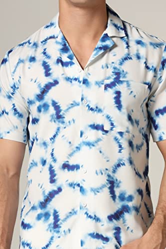 Image of DHRUVI TRENDZ Shirt for Men | Mens Casual Shirt | Men Stylish Shirt | Men Printed Shirt | Men's Regular Fit | Men Formal Shirt | Men's Solid Slim Fit