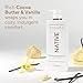Native Moisturizing Body Wash, Cocoa Butter & Vanilla, 24-Hour Hydration for Dry & Sensitive Skin, Made with Real Shea Butter, Sulfate & Paraben Free, 22 oz