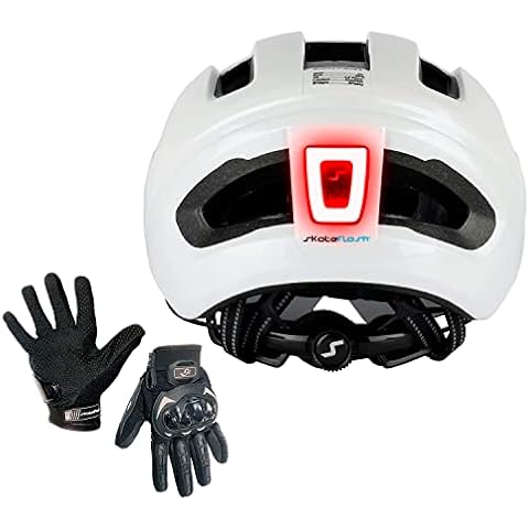 SKATEFLASH - Casco para Patinete Eléctrico - Bicicleta eléctrica - Skate Cover