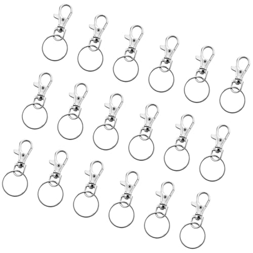 Cierres giratorios de langosta para mochilas escolares y llaveros de manualidades de 25 mm 2