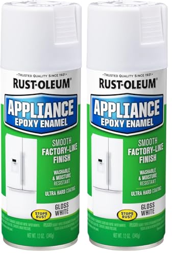 Rust-Oleum 7881830 7881-830 Appliance Epoxy, 12 Ounce , White (Pack of 2) - image 1