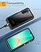 Lanhiem for Samsung Galaxy A26 Phone Case, IP68 Waterproof Dustproof, Built-in Screen Protector, Rugged Full Body Shockproof Protective Cover for Samsung A26 6.7