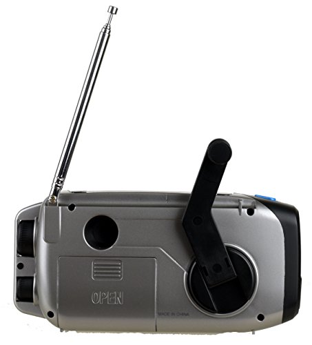 Kaito Ka370 Voyager Solar/Crank Am/Fm/Sw Noaa Weather Radio With 5-Led Flashlight, Black #TOP2