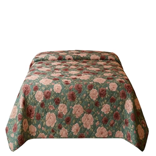 Leonado Vicenti Tagesdecke 220x240 cm Weiche Steppdecke Überwurf fürs...