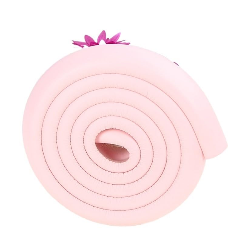 Bande de Protection Anti-Collision pour Table et Bureau, Protection des Coins en Mousse, Marron
