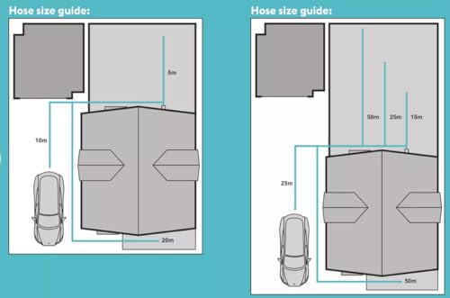 Tuyau d'arrosage triple couche extra résistant de 15 m - 6