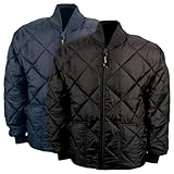 Style 1221-J Game Bravest Diamond Quilt Jacket (Navy, X-Large)