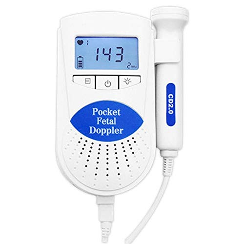 Mobiclinic QE-00024/04 - Doppler detector fetal de bolsillo con sonda de 2 mhz