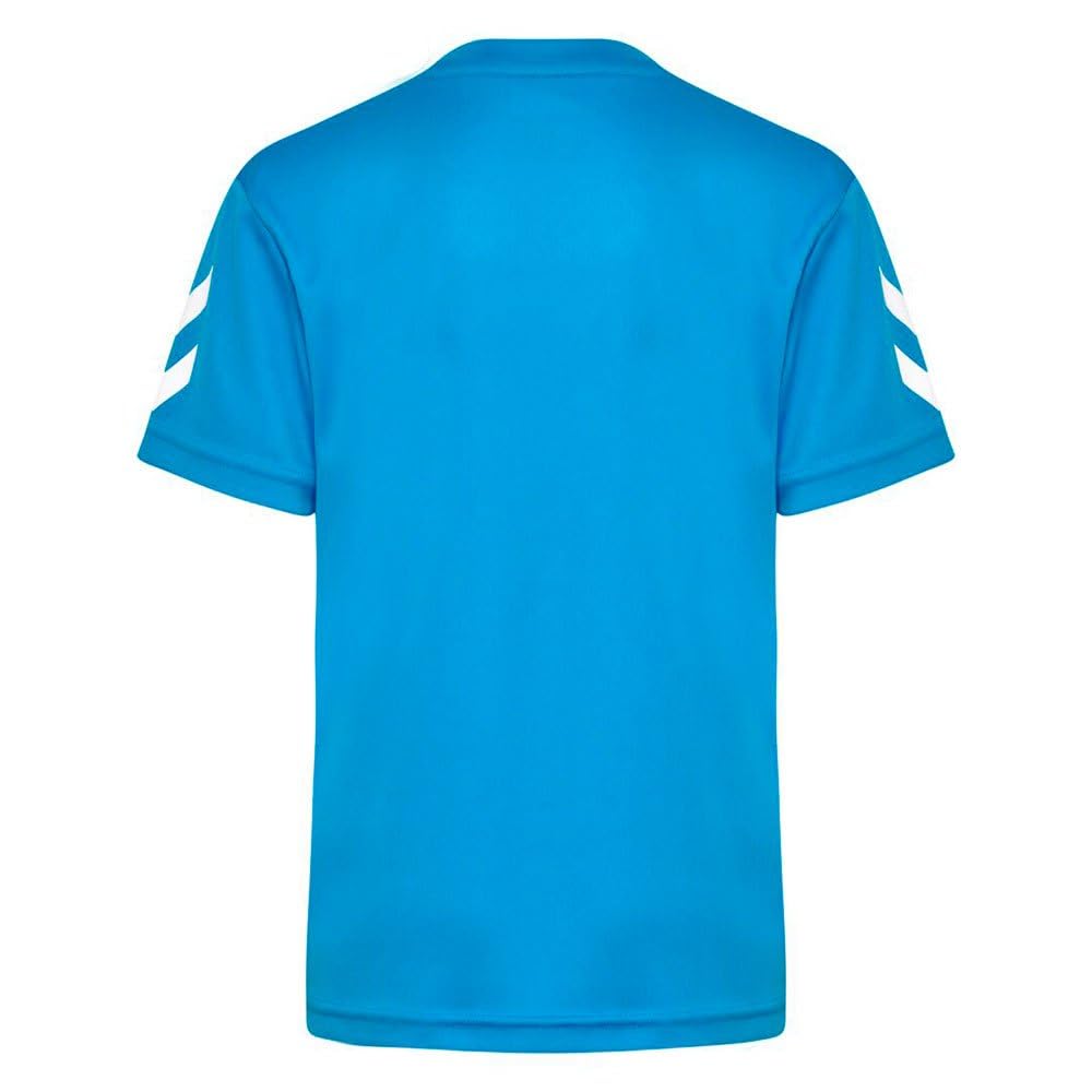 hummel Hmllogo Set Kids T-shirt unisex dla dzieci (1 sztuk), Kolor niebieski, 116