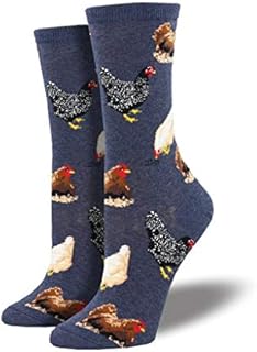 LilyRosa® Womens Blue Hen Hens Chickens Ladies Socks Novelty Gift UK Size: 3 to 7