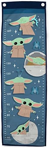 Jay Franco Marvel Spiderman Friendly Neighbourhood Spider 170 cm Height Poly-Canvas Kids Growth Chart