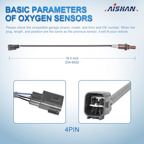 Sensor de Oxígeno AISHAN para Toyota y Lexus 1.8L-5.7L miniatura 4
