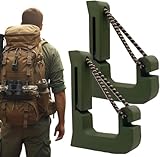 MOLLE Hook for Tree Saddle Hunting, Climbing Platform Hanger, (4 Pcs)