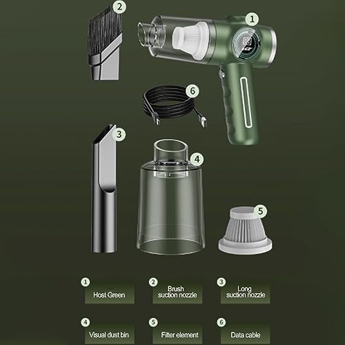 TLM Toys Aspirapolvere Portatile,29000kpa Potente