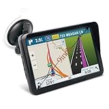 GPS Navigation (7 inch/8GB) Vehicle GPS Navigation System with Built-in Lifetime Maps,FM Car Navigation and Spoken Turn-by-Turn Directions (Black)