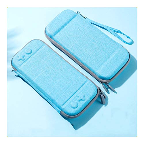Schaltkonsole-Tragetasche, Anti-Druckgehäuse-Hülle mit 10 stücke Kartensteckplätze, Ultra dünner Hartabdeckung Atmungsaktive Tragen Sie