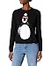 Produktbild ONLY Damen Weihnachts Strick-Pullover ONLXMas Re Exclusive Pinguin Weihnachten 15222404 Black M