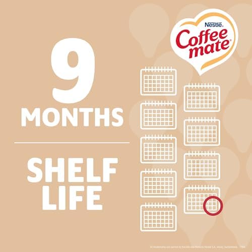 Nestle Coffee mate Coffee Creamer, Original, Liquid Creamer Singles, Non Dairy, No Refrigeration, 0.375 fl oz Tubs (Pack of 360) - 4