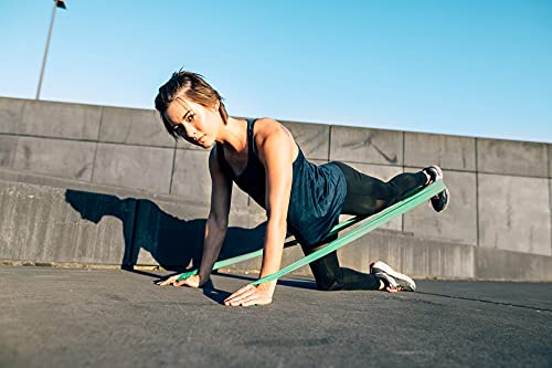 Foto von VIA FORTIS Fitnessbänder Set inkl. Türanker und Tasche - 3 Fitnessbänder in verschiedenen Stärken für Yoga, Muskelaufbau, Gymnastik, Reha UVM.